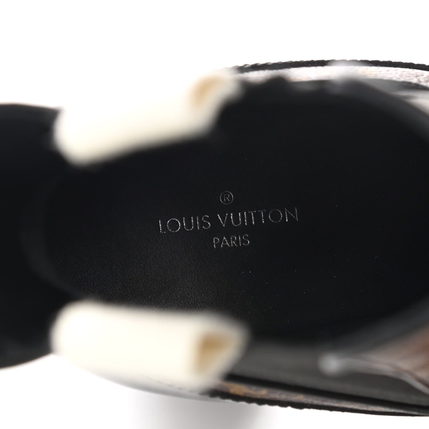 Louis Vuitton Patent Calfskin Monogram Star Trail Chelsea Ankle Boots 39 Black 7 of 9