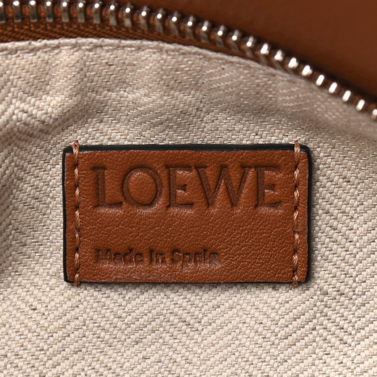 Calfskin Small Puzzle Bumbag Tan