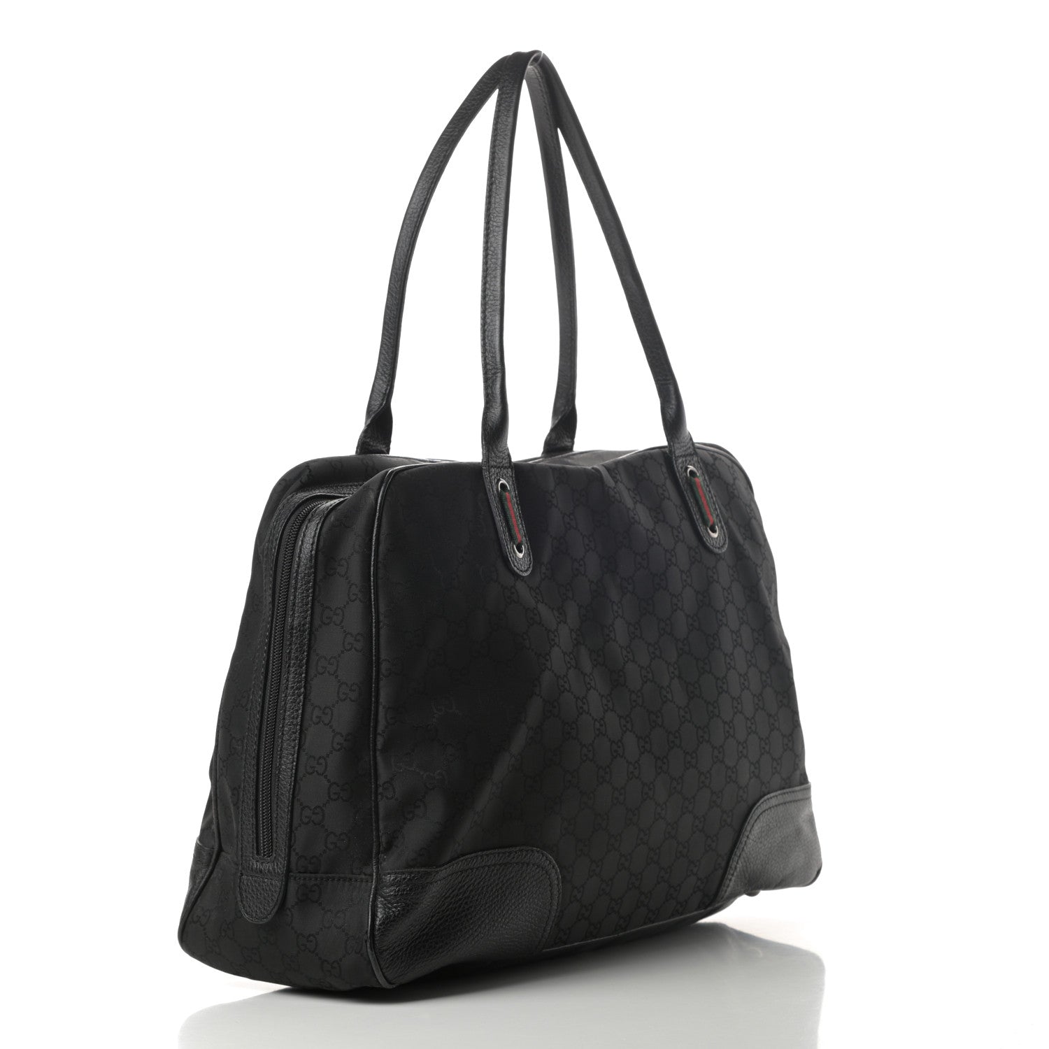 Gucci Monogram Large Princy Duffle Bag Black 5 of 16