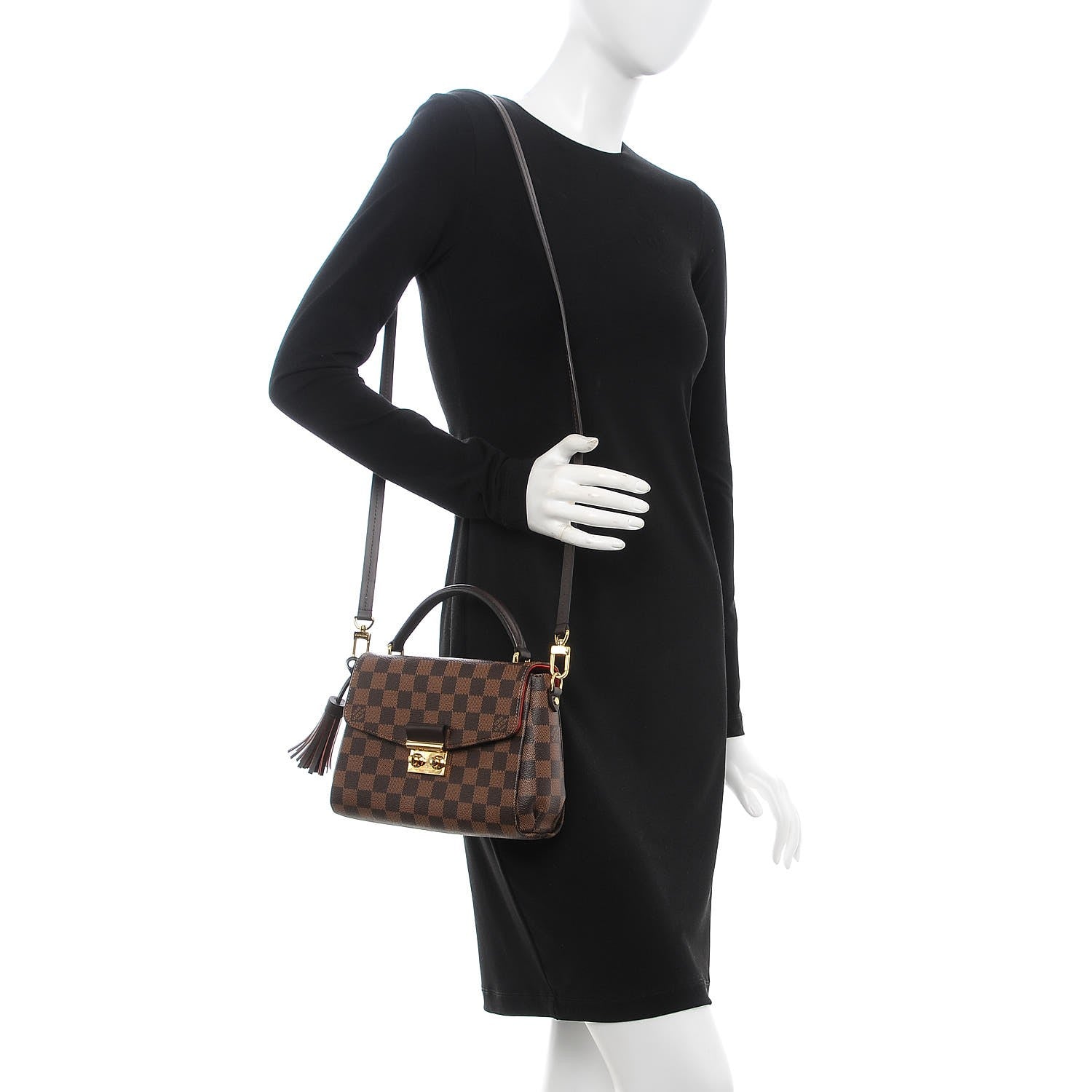 Louis Vuitton Damier Ebene Croisette 2 of 10