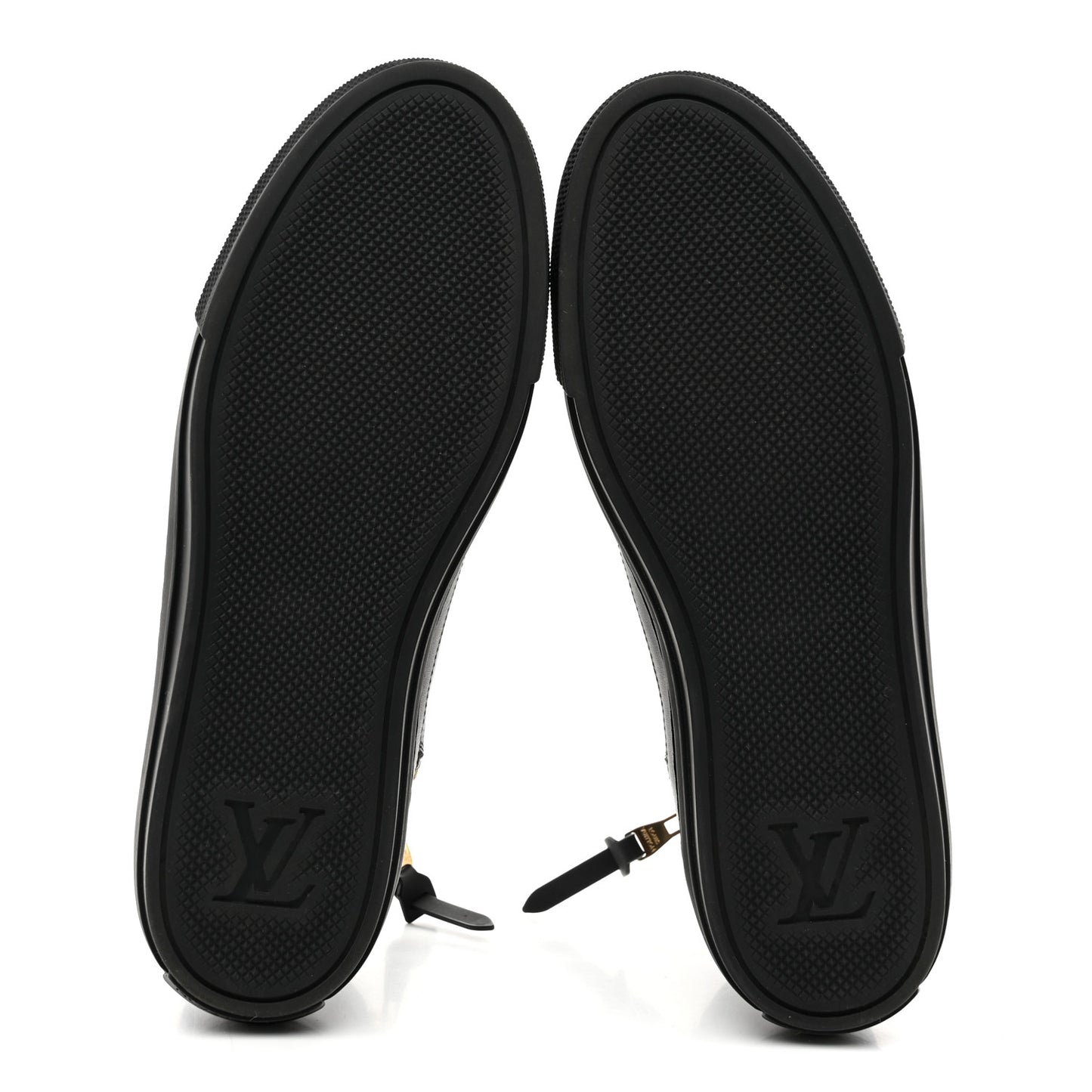 Calfskin Monogram Stellar Sneaker Boots 39 Black White