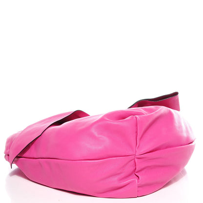 Valentino Garavani Nappa Leather 360 Bow Hobo Pink 4 of 7