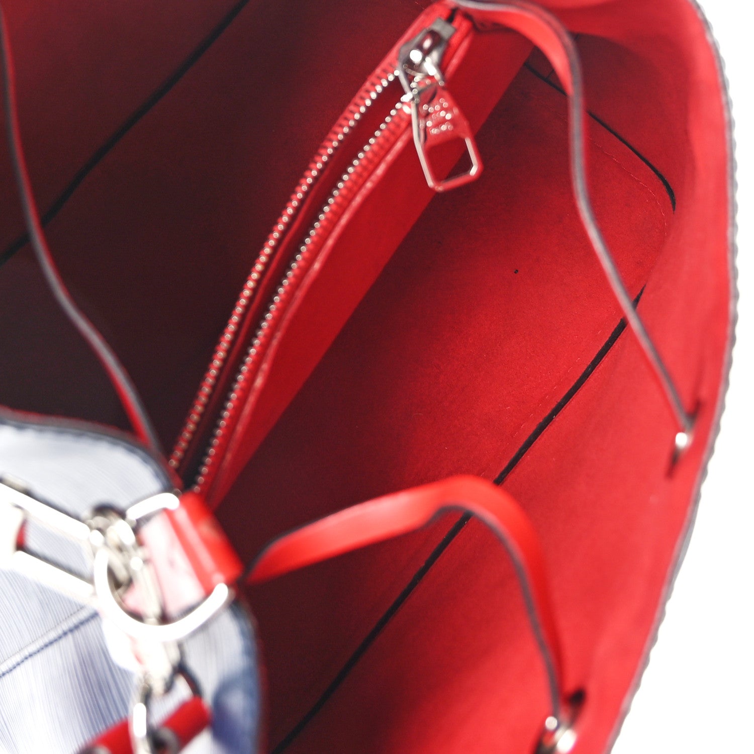 Louis Vuitton Epi Neonoe Indigo Coquelicot 5 of 11