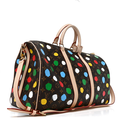 Louis Vuitton LV X YK Monogram Dots Keepall Bandouliere 45 2 of 8