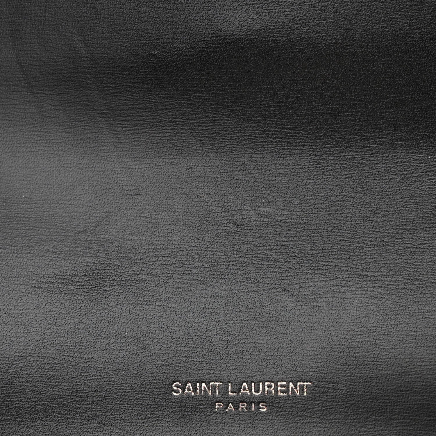 Saint Laurent Canvas Calfskin Metallic Tiger Print Small Monogram Kate Satchel Black Multicolor 11 of 15