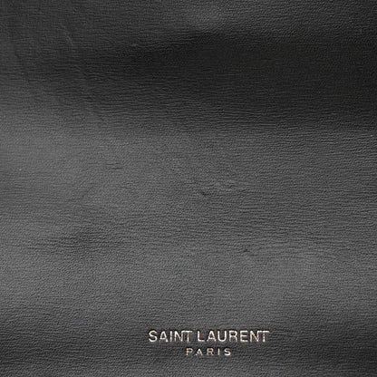 Saint Laurent Canvas Calfskin Metallic Tiger Print Small Monogram Kate Satchel Black Multicolor 11 of 15