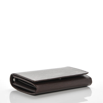 Louis Vuitton Epi Porte-Monnaie Billets Tresor Wallet Moka 4 of 6