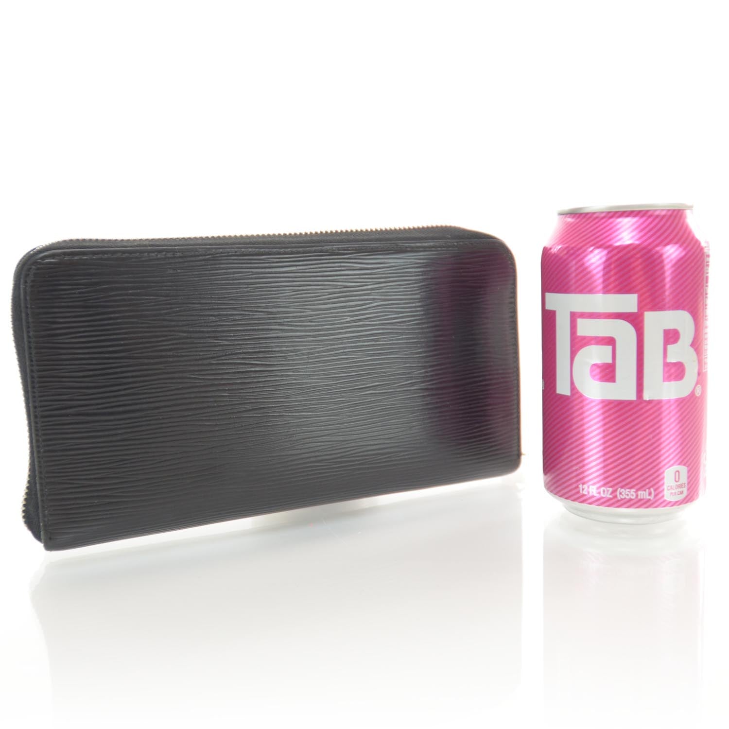 Louis Vuitton Epi Zippy Organizer Wallet Black 2 of 9