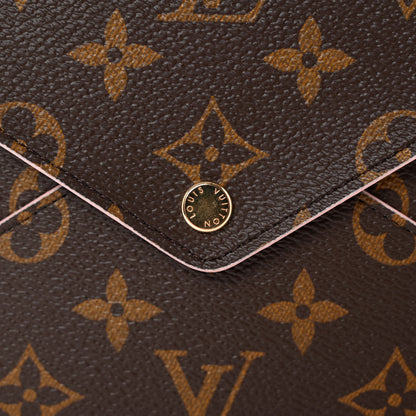 Louis Vuitton Monogram Large Kirigami Pochette Insert Rose Ballerine 8 of 9