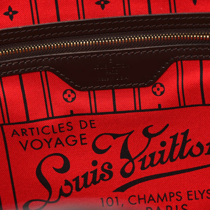 Louis Vuitton Damier Ebene Neverfull MM 6 of 9