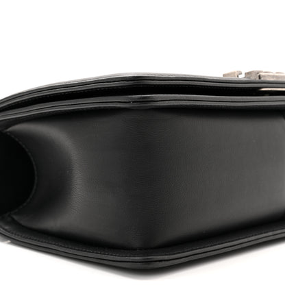 Chanel Calfskin Quilted Medium Boy Flap Black 9 of 11