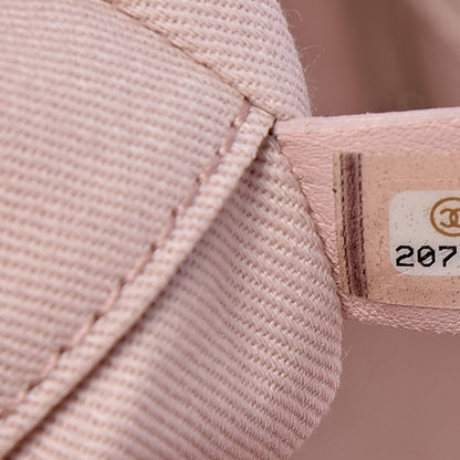 Chanel Canvas Deauville Small Tote Pink 7 of 15