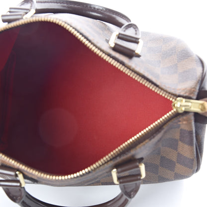 Louis Vuitton Damier Ebene Speedy 25 5 of 9