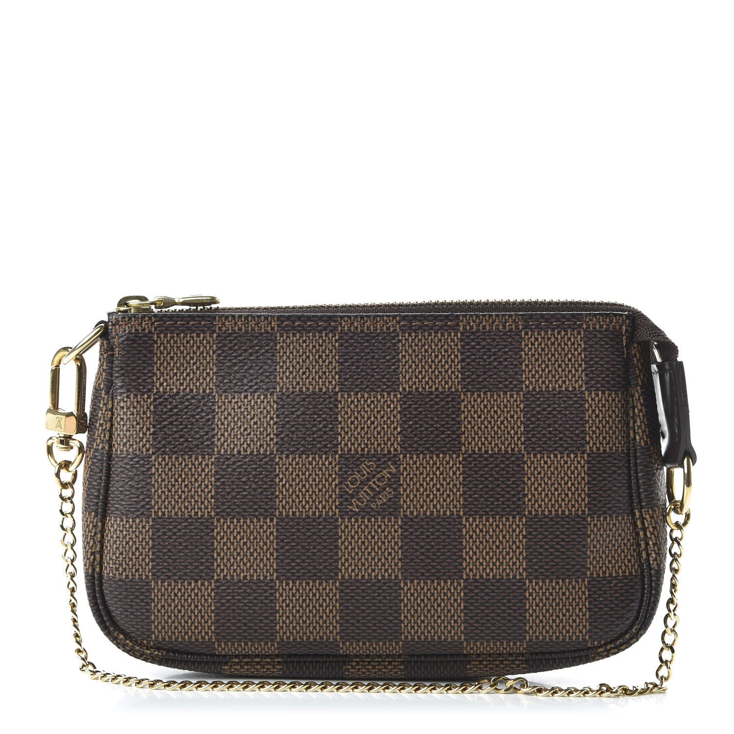 Louis Vuitton Damier Ebene Mini Pochette Accessories 1 of 11