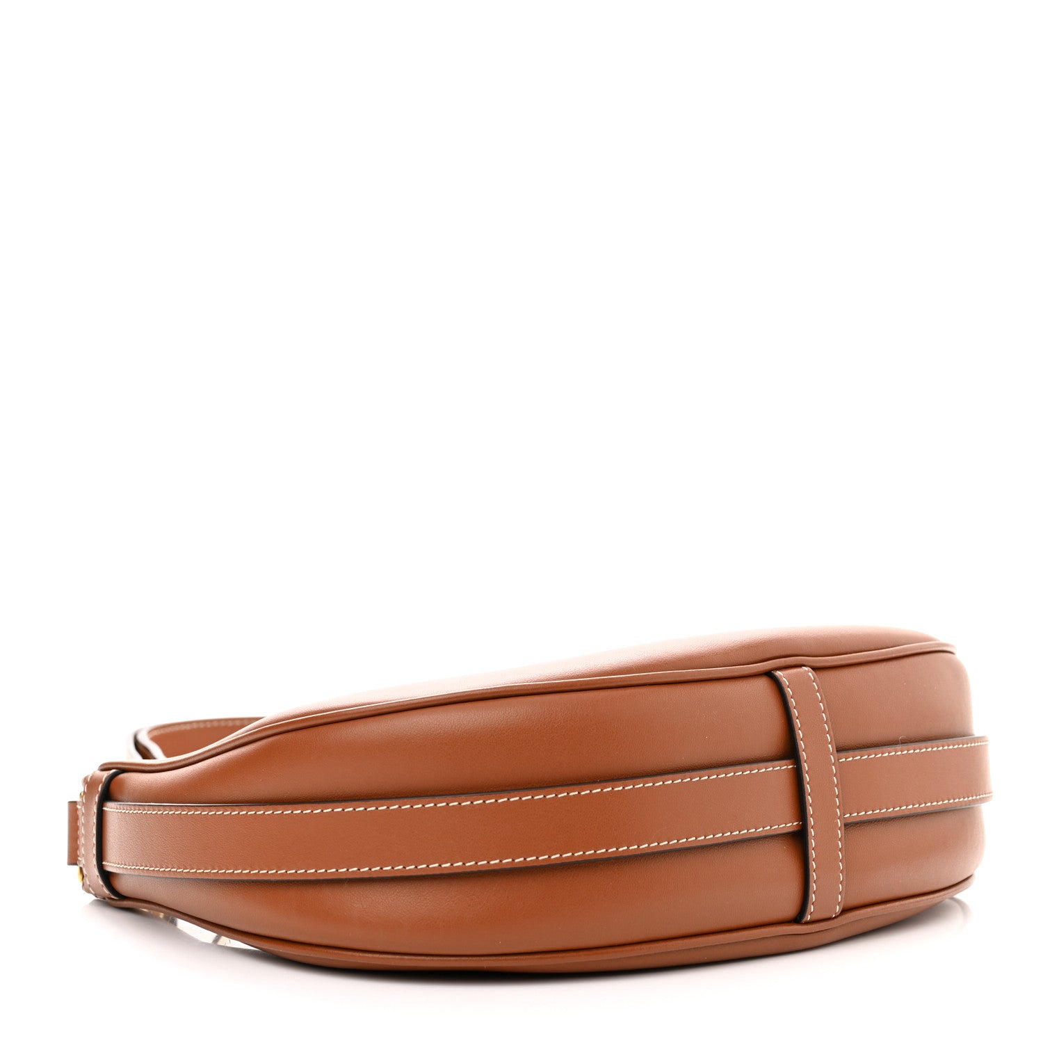 Celine Smooth Calfskin Medium Strap Ava Shoulder Bag Tan 4 of 10