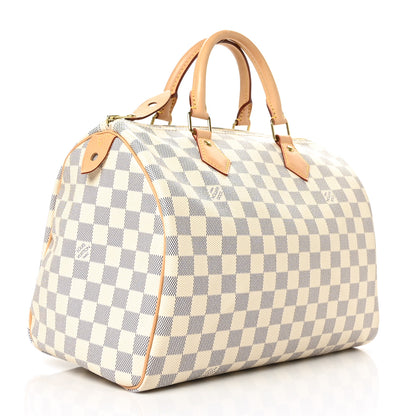 Louis Vuitton Damier Azur Speedy 30 3 of 11