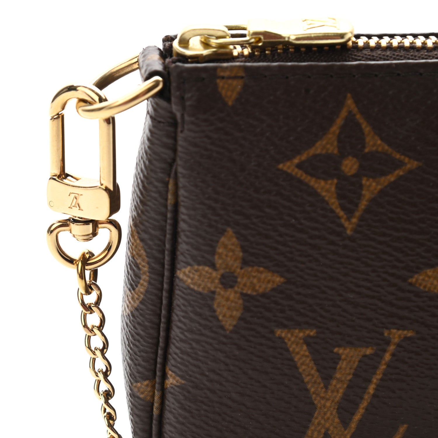 Louis Vuitton Monogram Mini Pochette Accessories 8 of 10