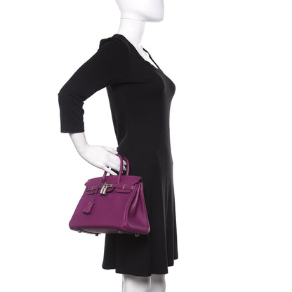 Hermes Swift Birkin 25 Anemone 2 of 11