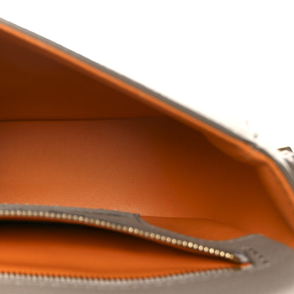Louis Vuitton Grained Calfskin LV Pont 9 Soft PM Gris 5 of 9