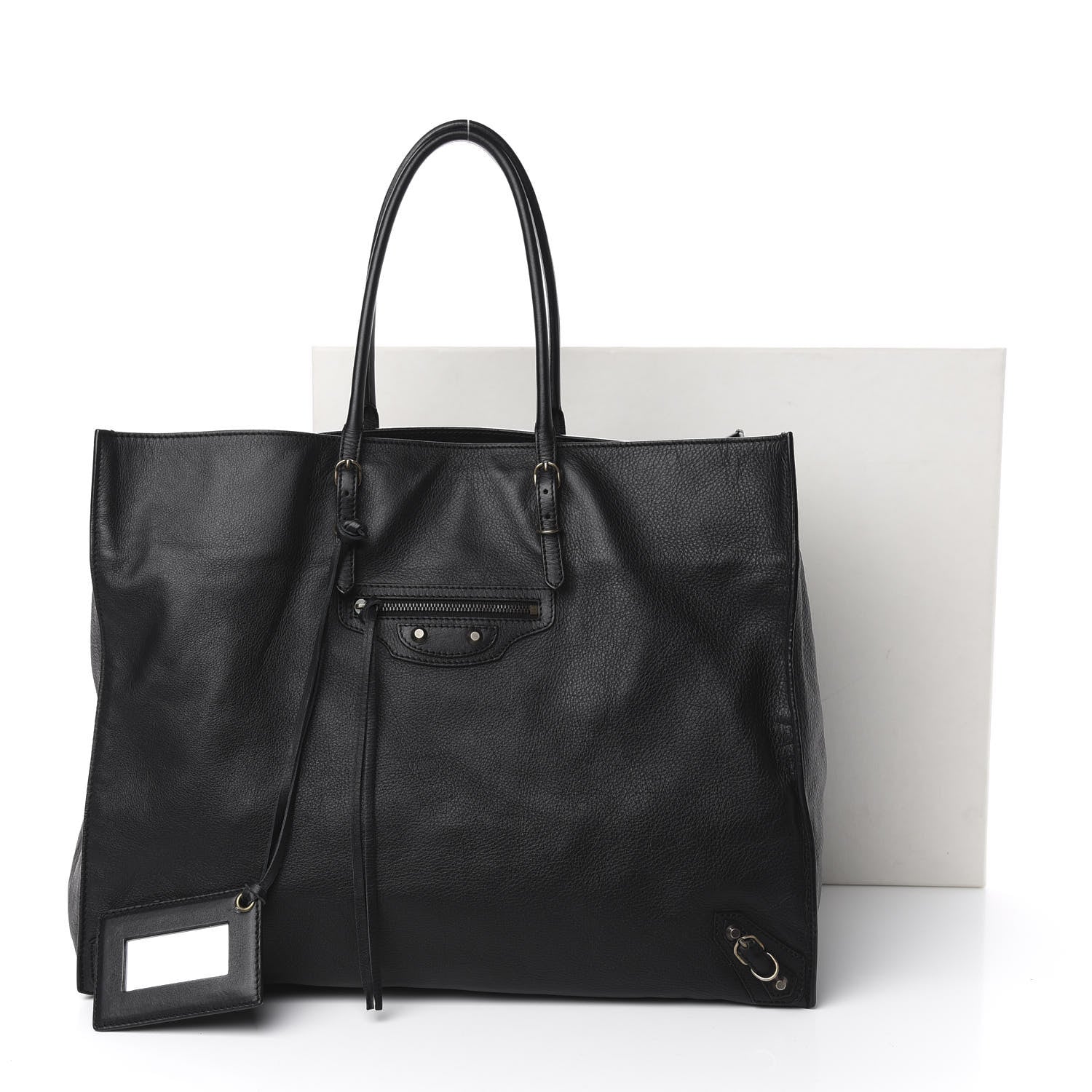 Balenciaga Veau Papier A4 Tote Black 11 of 11