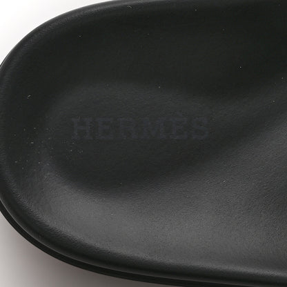 Hermes Nappa Extra Sandals 35.5 Black 7 of 10