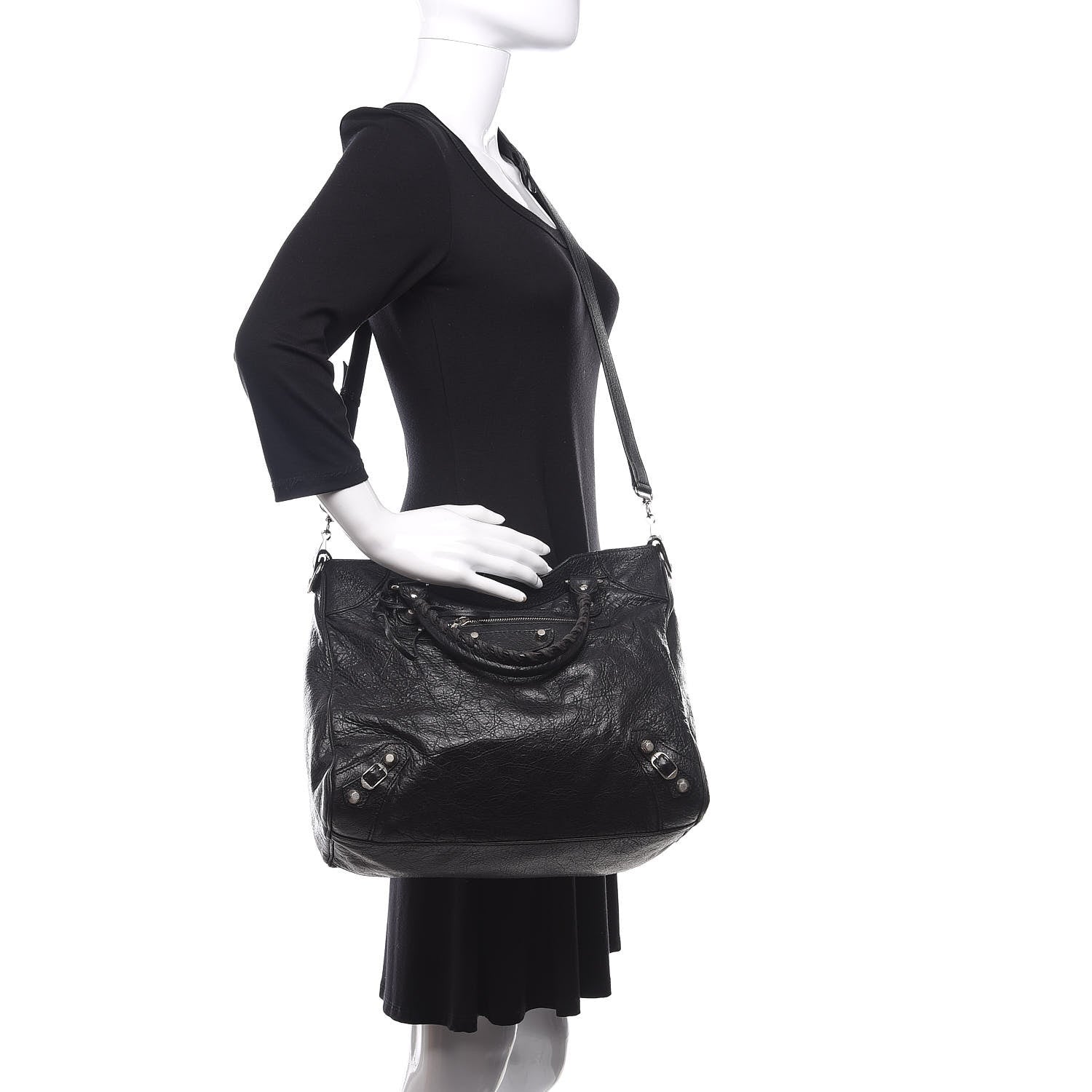 Balenciaga Agneau Giant 12 Silver Hardware Velo Black 2 of 12