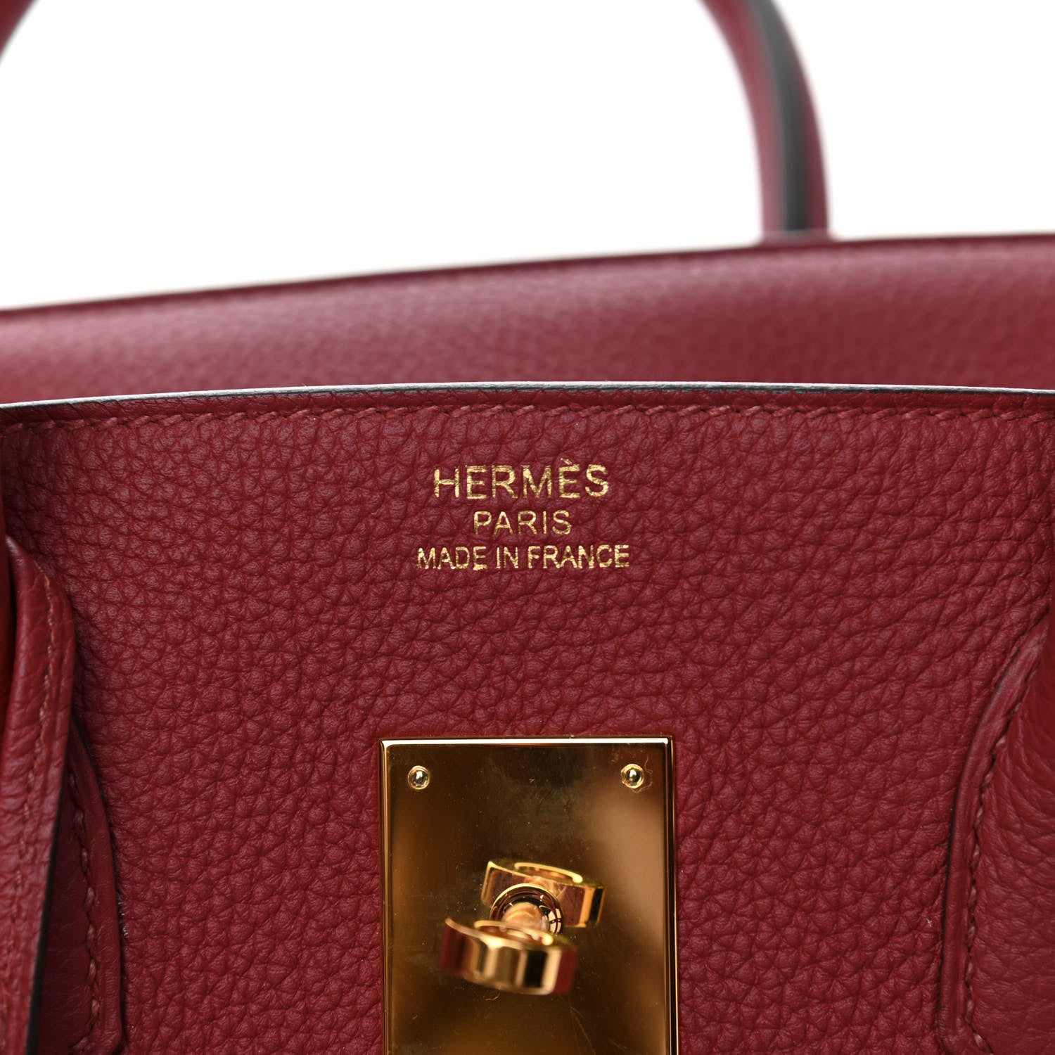 Hermes Togo Birkin 35 Rouge Grenat 6 of 9