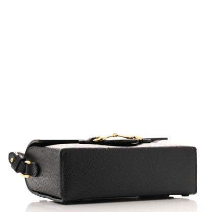 Gucci Calfskin Horsebit 1955 Shoulder Bag Black 4 of 11