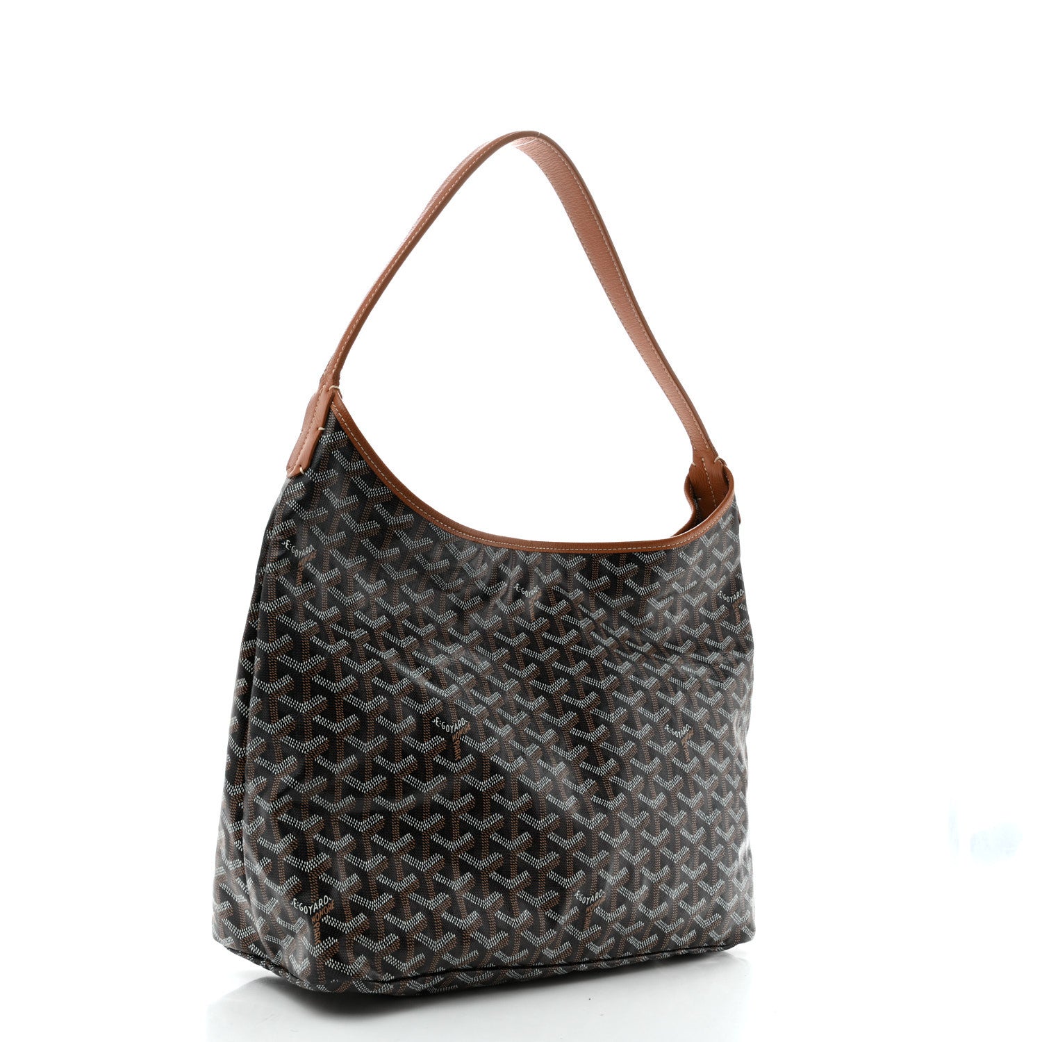 Goyard Goyardine Boheme Hobo Black Gold 3 of 12
