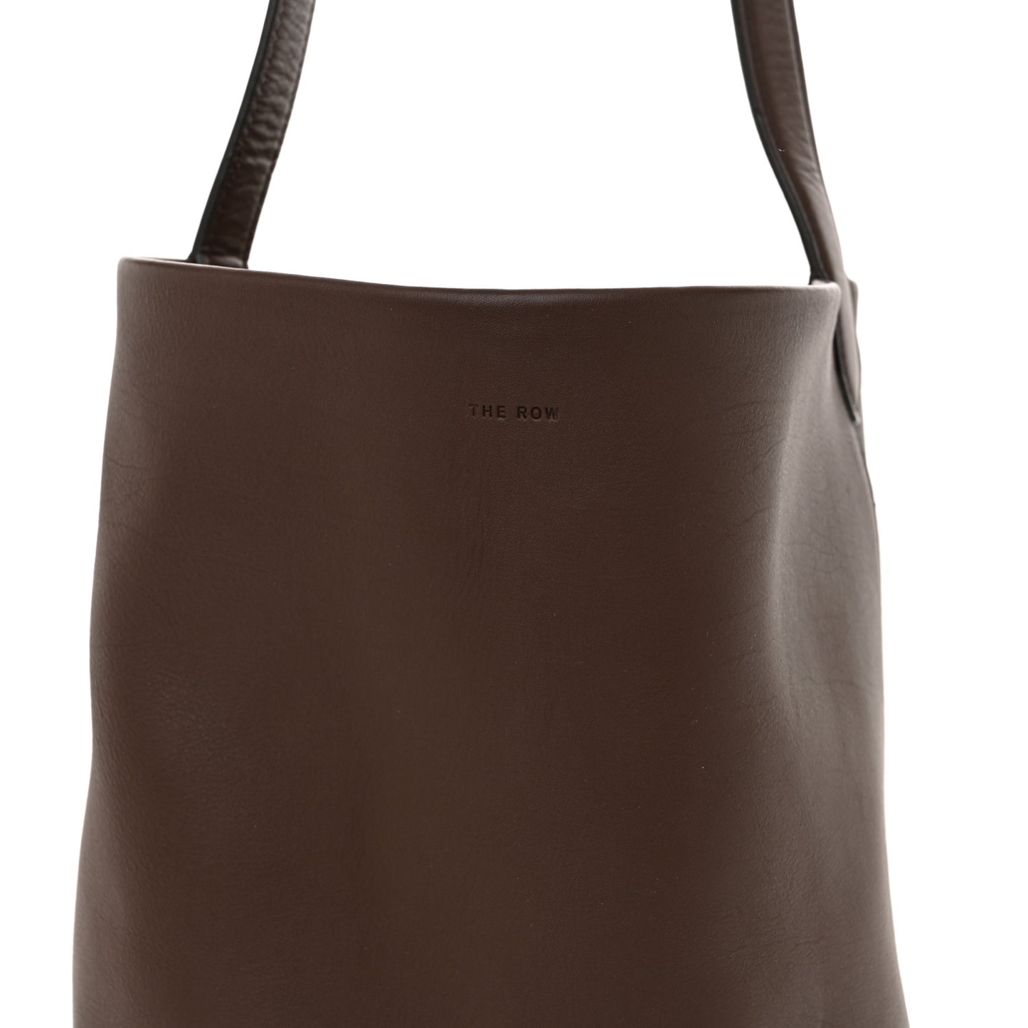 Calfskin Medium N/S Park Tote Chocolate