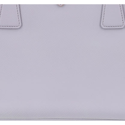 Prada Saffiano Small Galleria Double Zip Tote Glicine 8 of 10