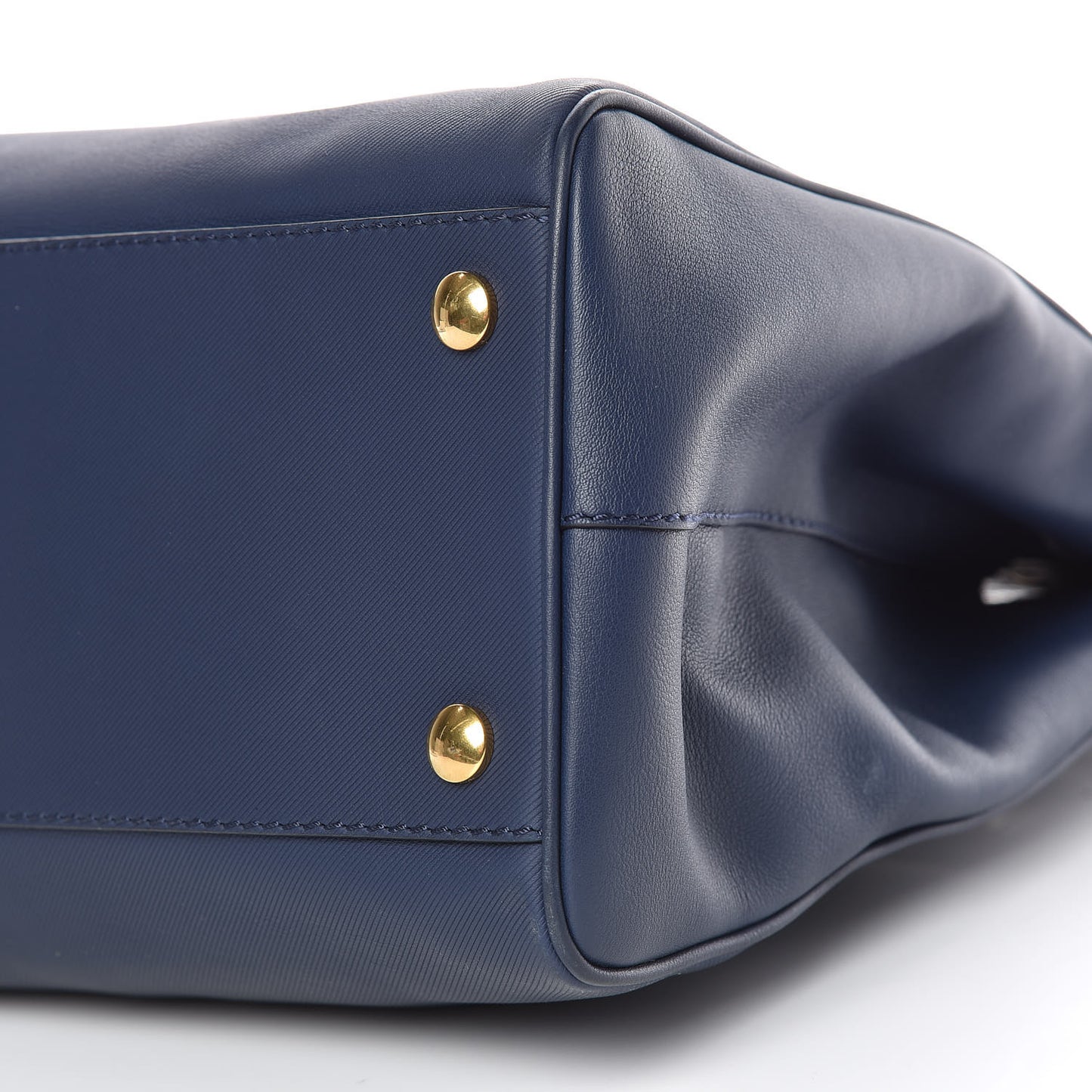 Trench Calfskin Alligator DK88 Lugggage Bag Midnight Blue