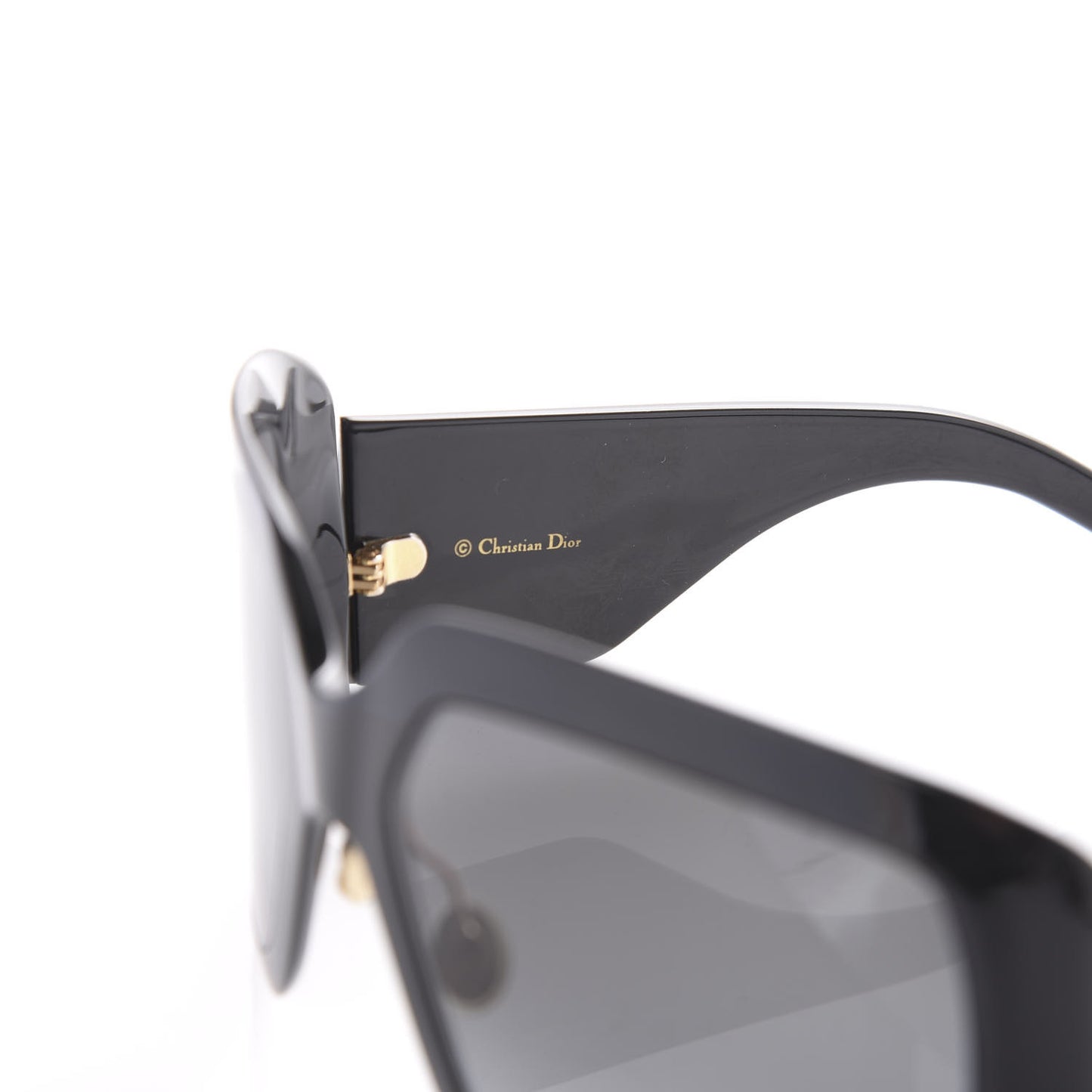 Acetate DiorSo Light 2 Shield Sunglasses Black