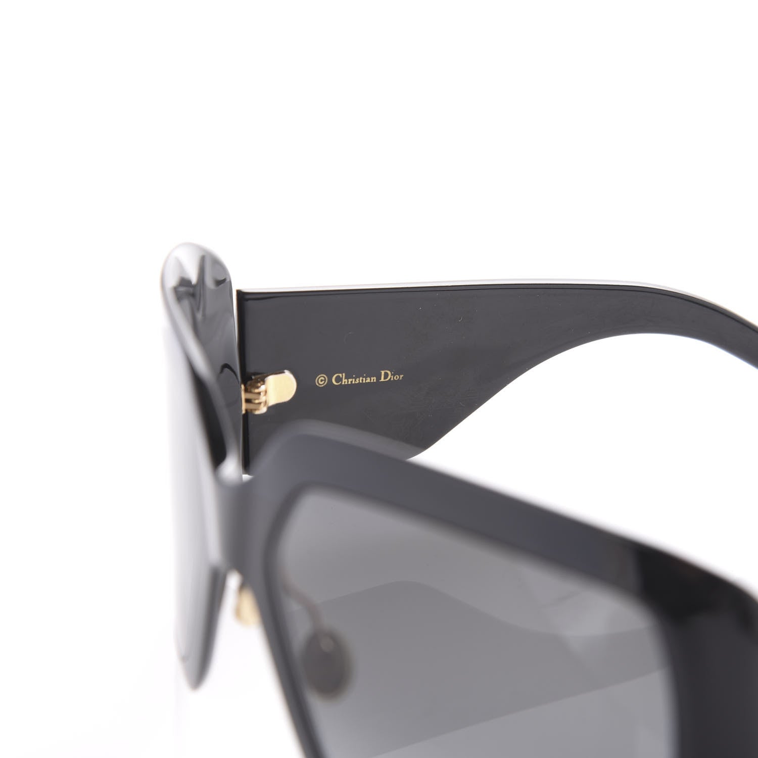 Christian Dior Acetate DiorSo Light 2 Shield Sunglasses Black 6 of 7