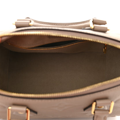 Louis Vuitton Empreinte Monogram Giant Speedy Bandouliere 25 Tourterelle 6 of 9
