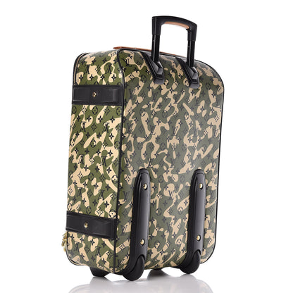 Louis Vuitton Monogramouflage Pegase 60 Rolling Luggage 3 of 17