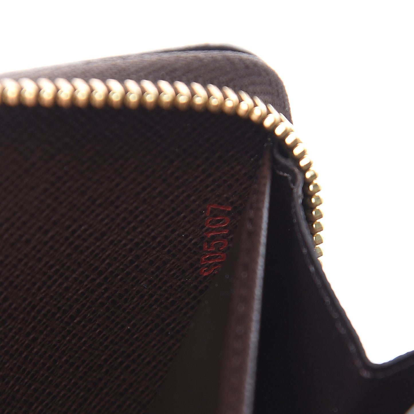 Damier Ebene Zippy Wallet