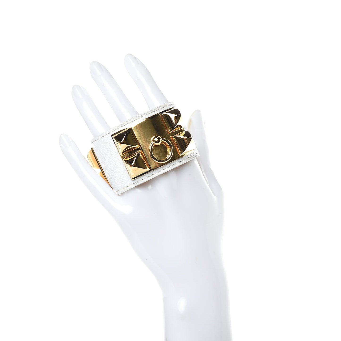 Epsom Collier de Chien CDC Bracelet S White