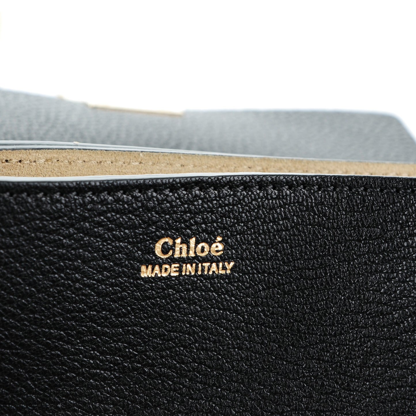 Grained Lambskin Mini Drew Shoulder Bag Black