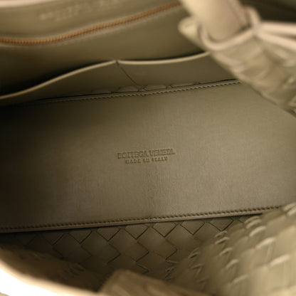 Bottega Veneta Nappa Intrecciato Medium Andiamo Shoulder Bag Travertine 5 of 12