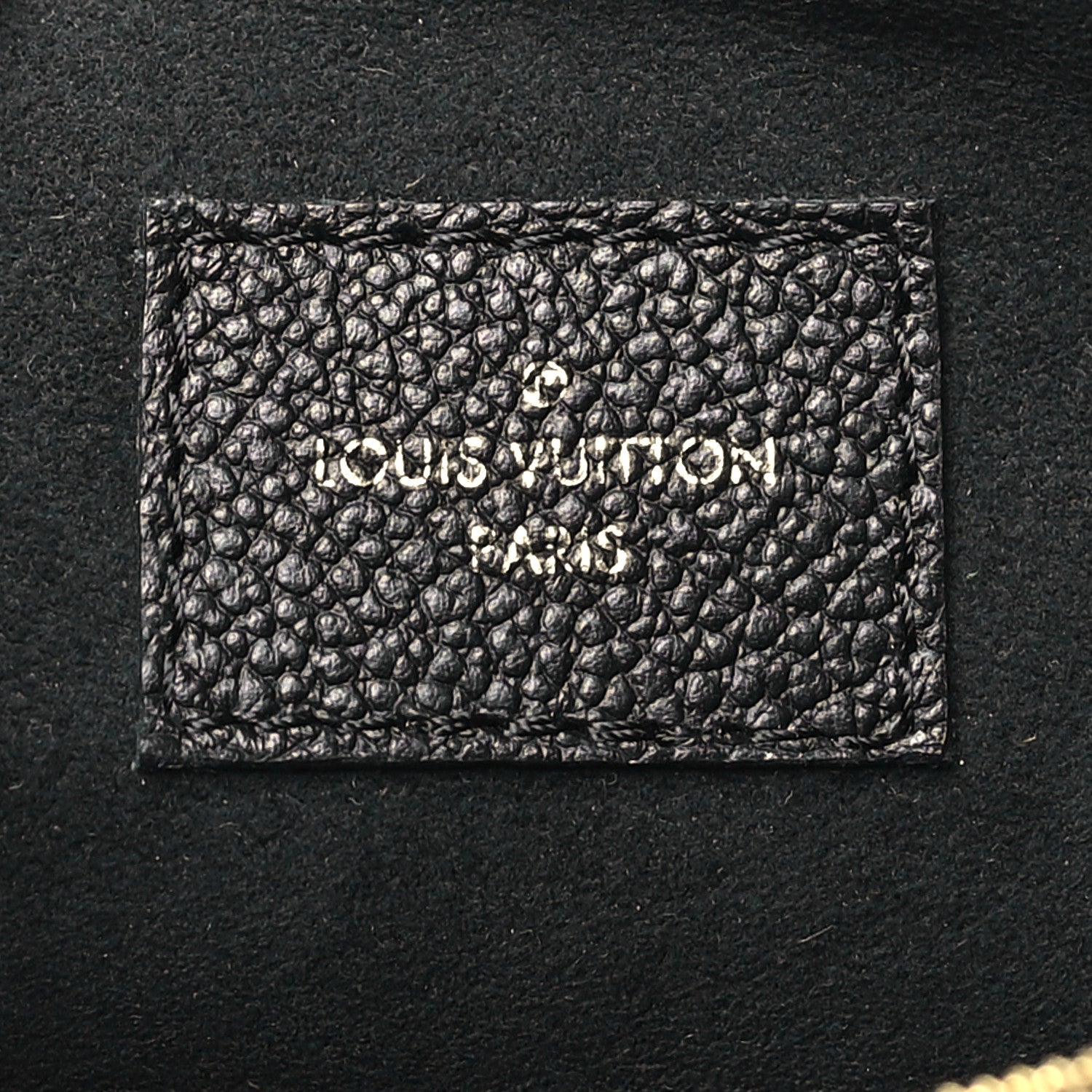Louis Vuitton Empreinte Monogram Giant Multi Pochette Accessories Black 7 of 10