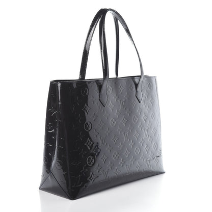 Louis Vuitton Vernis Wilshire MM Blue Infini 3 of 9