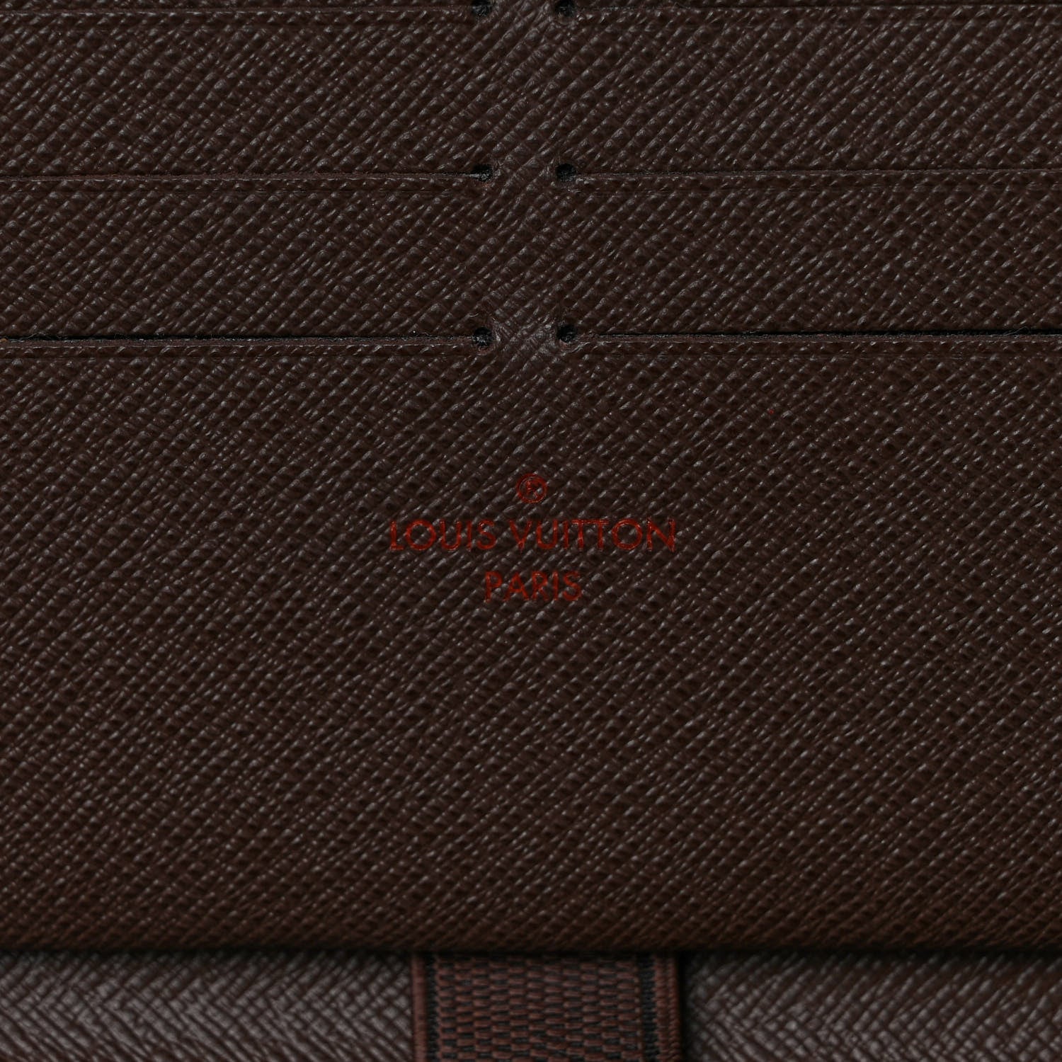 Louis Vuitton Damier Ebene Zippy Organizer Wallet 6 of 8