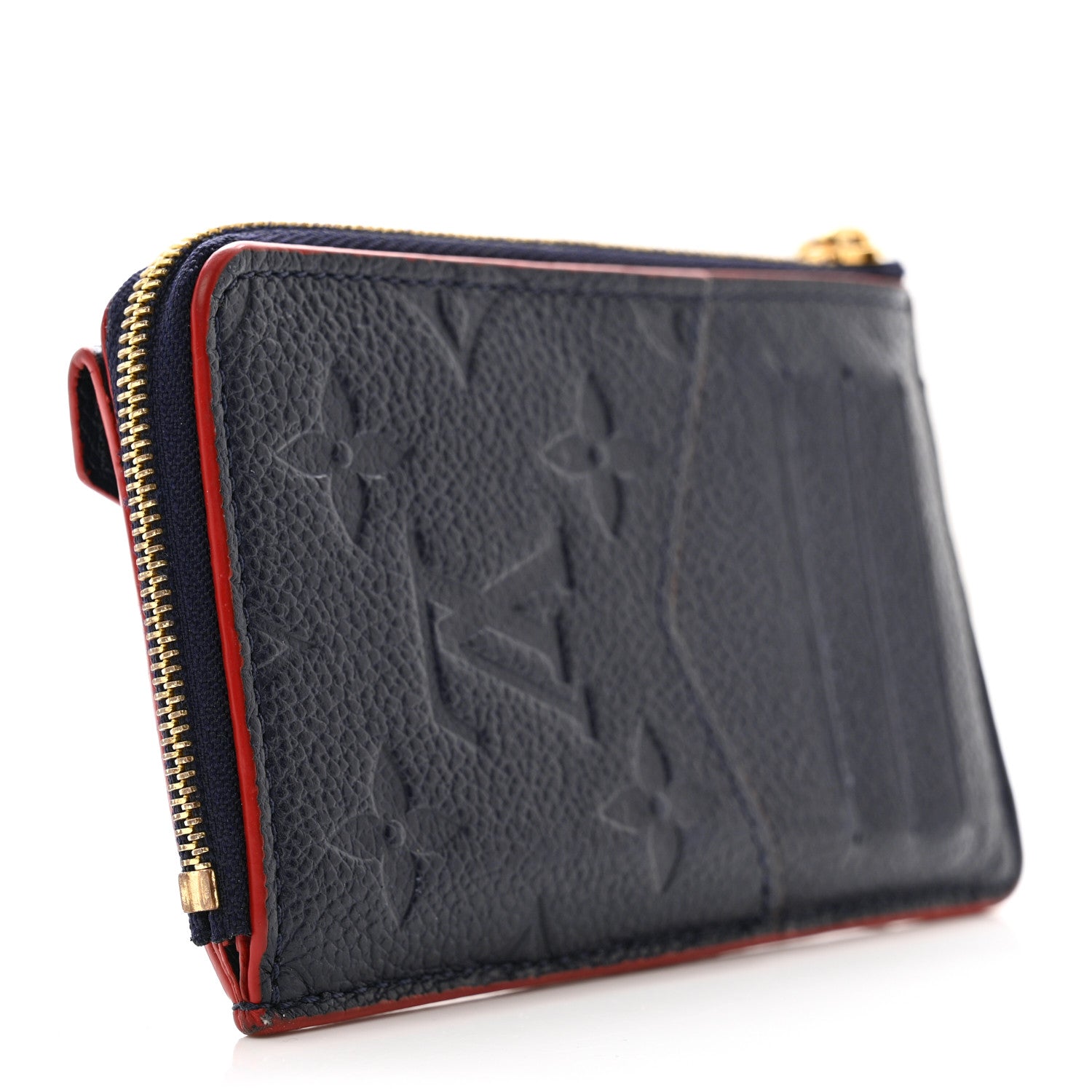 Louis Vuitton Empreinte Recto Verso Card Holder Marine Rouge 3 of 8