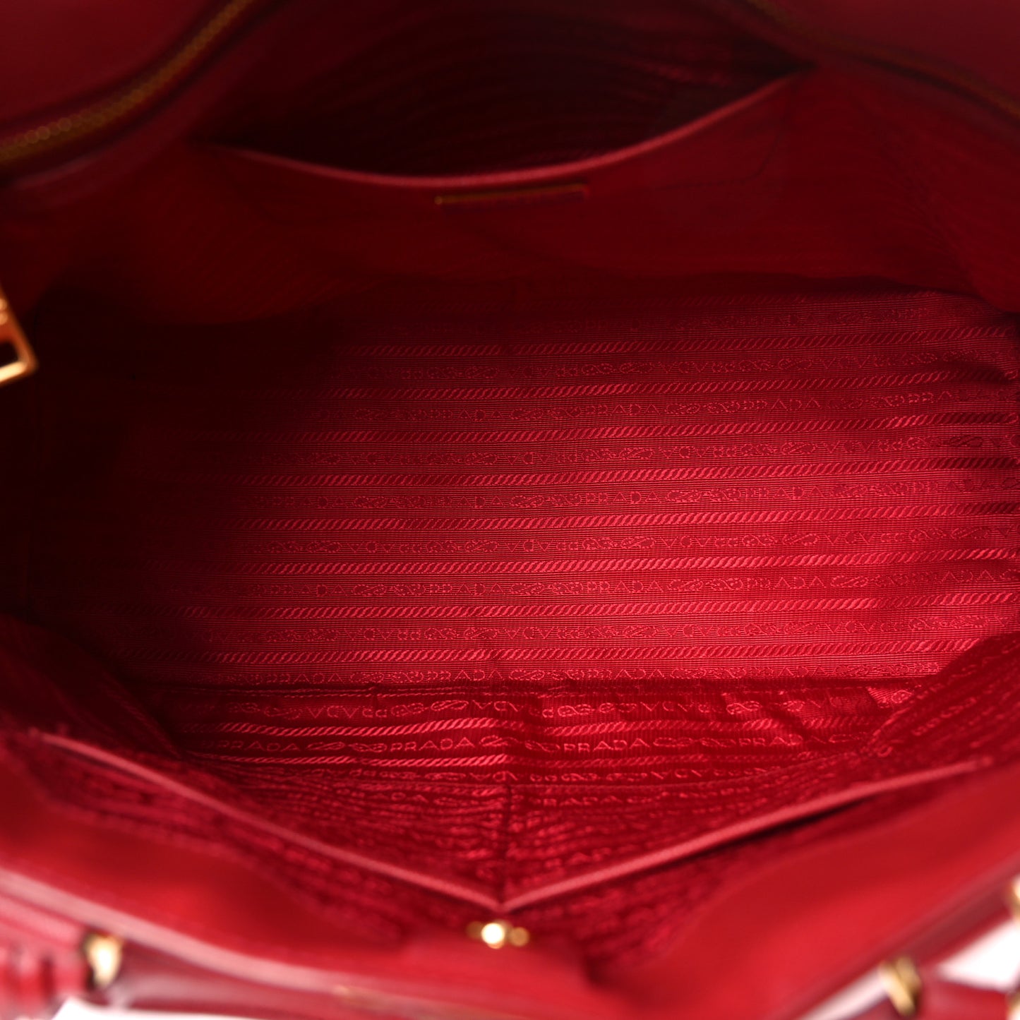 Saffiano Lux Large Tote Fuoco