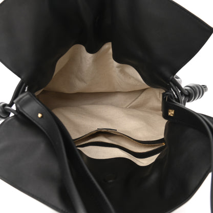 Loewe Calfskin Flamenco Knot Bag Black 5 of 9