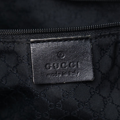 Gucci Monogram Small Jackie O Hobo Black 6 of 14