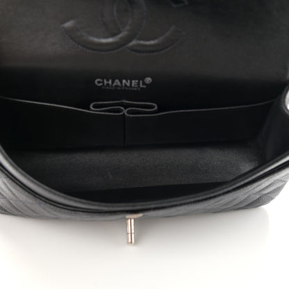 Chanel Caviar Quilted Medium Double Flap Black 5 of 10