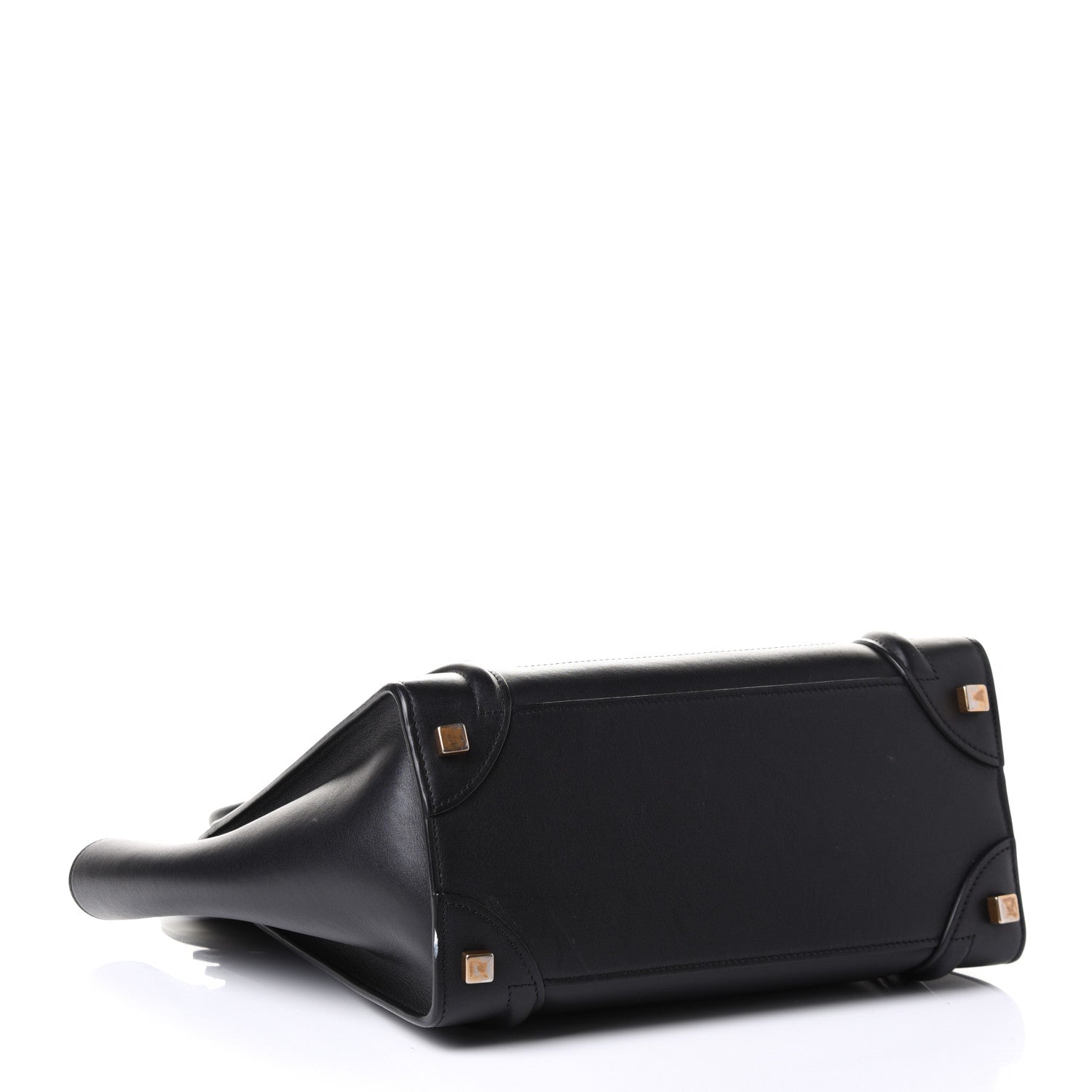 Celine Smooth Calfskin Micro Luggage Black 4 of 10