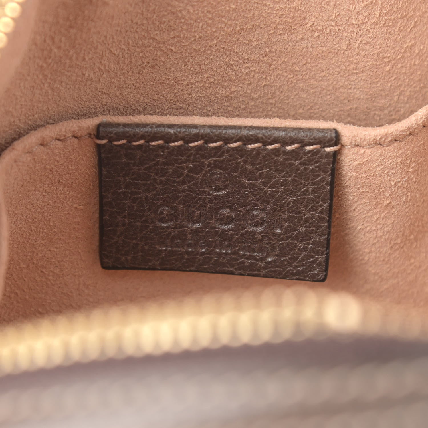 Gucci GG Supreme Monogram Web Small Ophidia Belt Bag 75 30 Dark Brown 6 of 10
